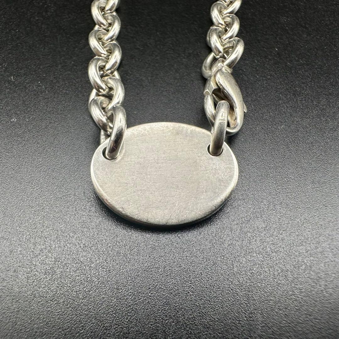 極美品✨　ティファニー　ネックレス　チョーカー　オーバル　チェーン　1265