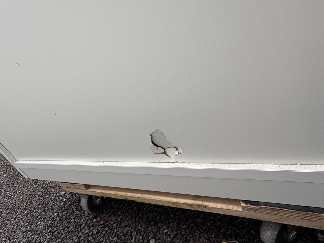 【送料別】ニトリ キッチンカウンター(アルミナ2 100CT SI)