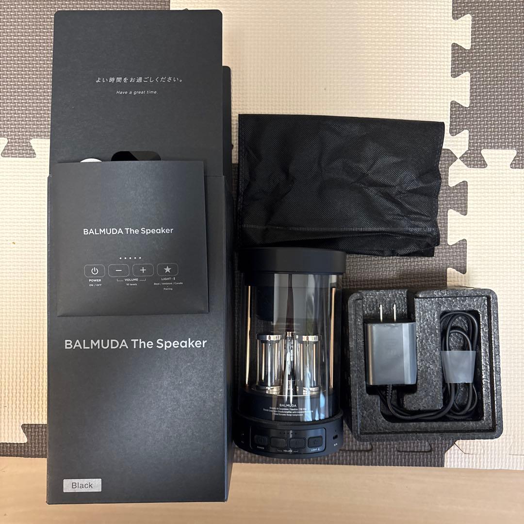 1時間限定特価:BALMUDA The Speaker ブラック