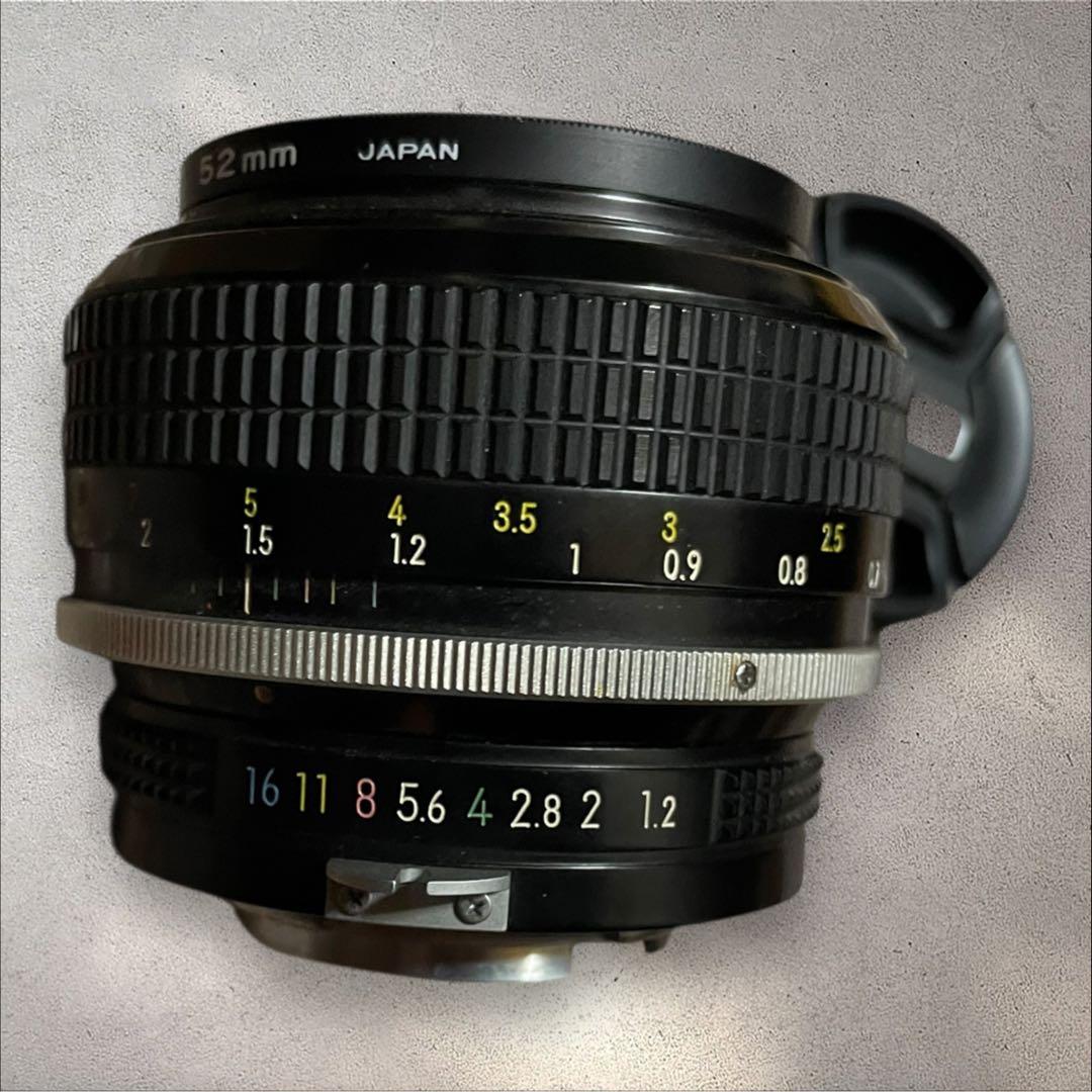 レンズ(ズーム) Nikon Non-Ai NIKKOR-S 55mm f/1.2