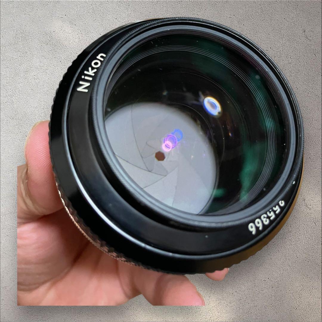 レンズ(ズーム) Nikon Non-Ai NIKKOR-S 55mm f/1.2