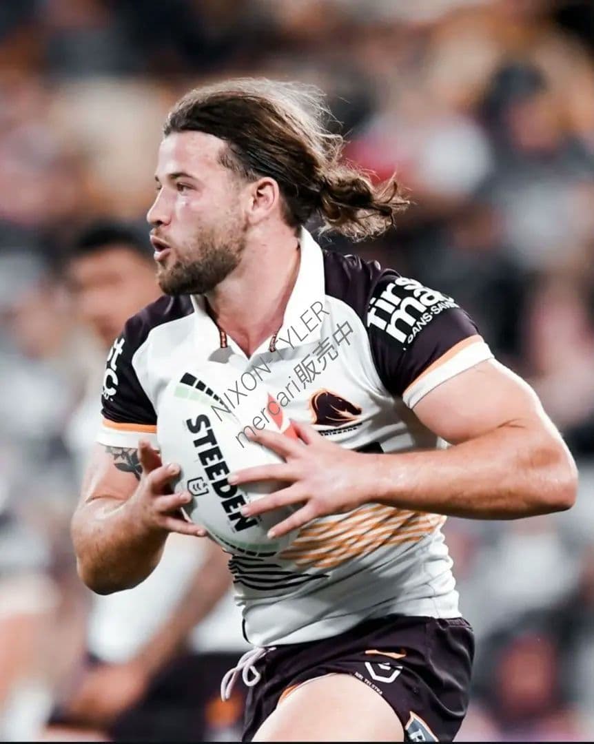 【海外Ｍサイズ】ブリスベン・ブロンコス 2024 アウェイ キャリガンモデル