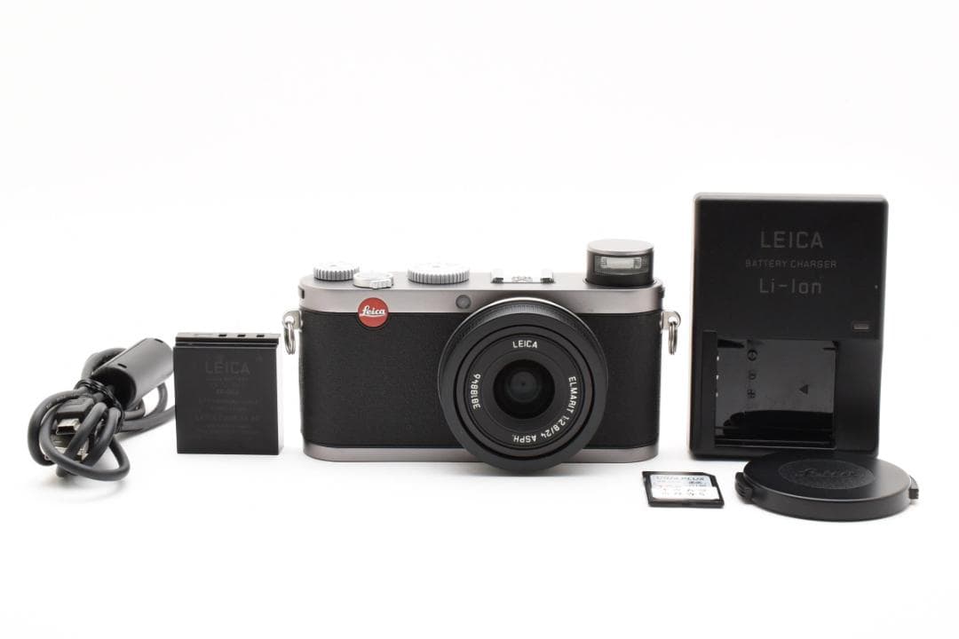 ［動作確認済］Leica ライカ X1 スチールグレー デジタルカメラ