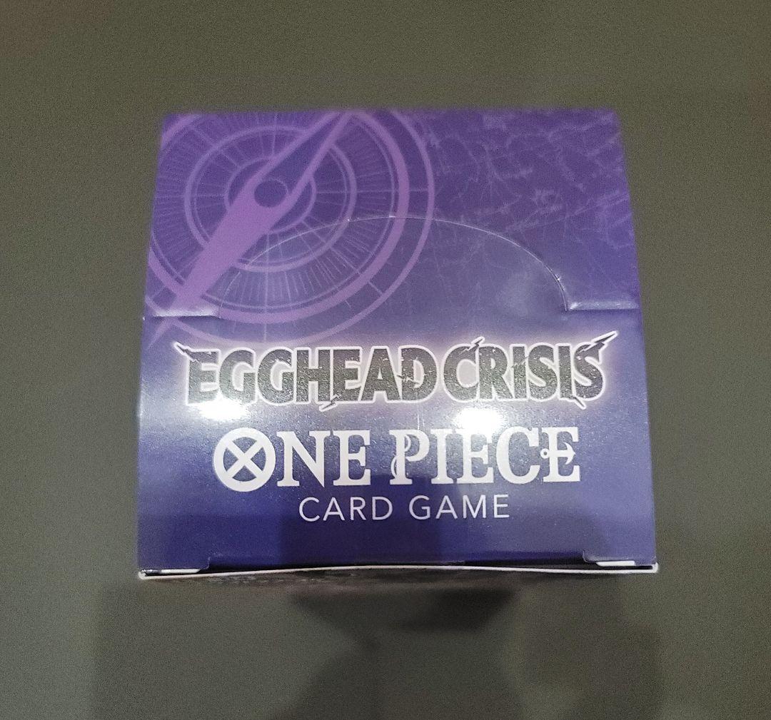 テープ付きBOX ONE PIECEカードゲーム EGGHEAD CRISIS