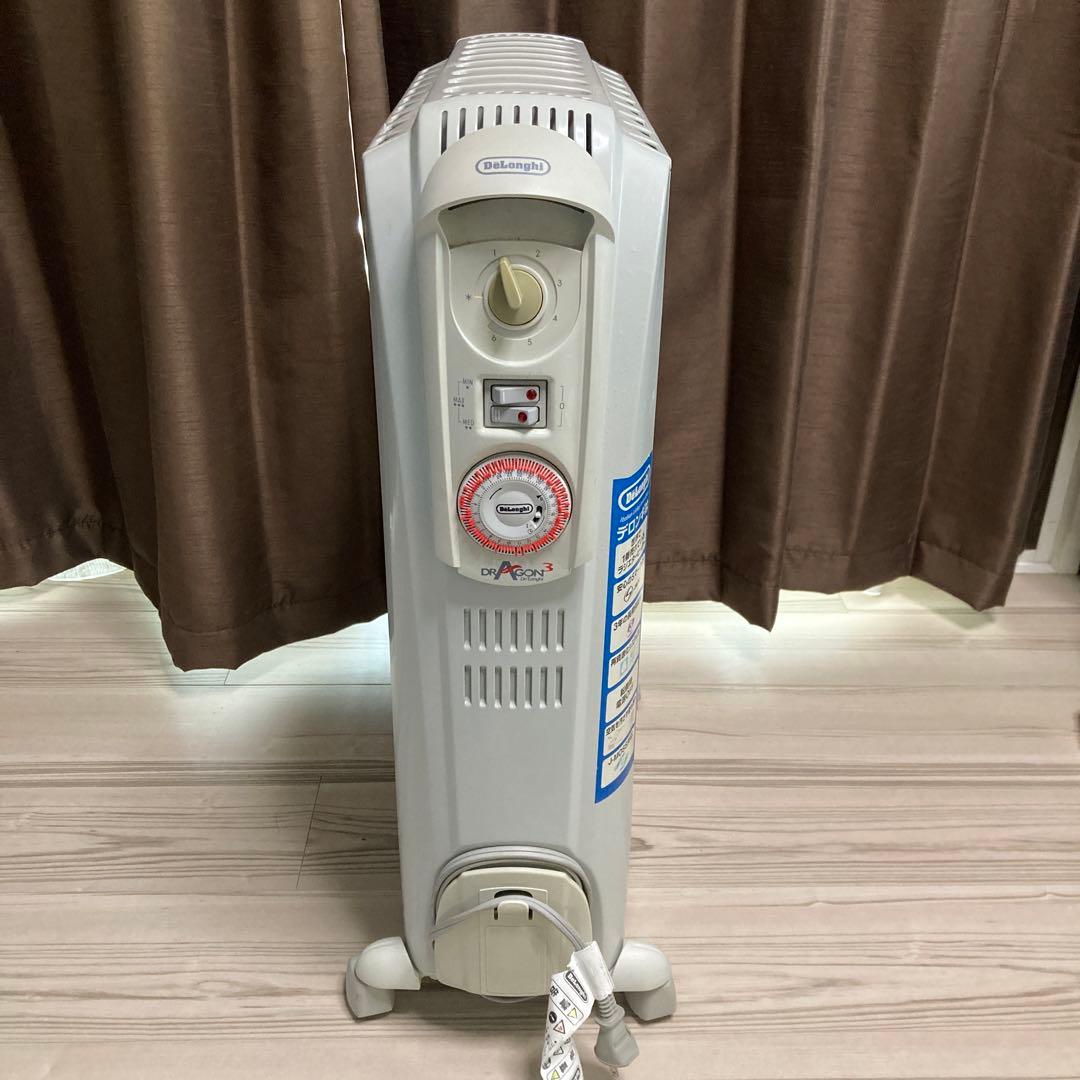 DeLonghi オイルヒーター ホワイト