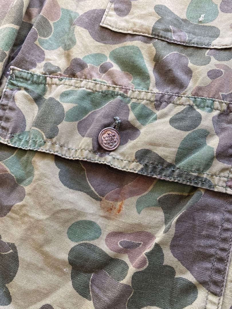 60s KAMO ダックハンターカモ　13スターボタン　ハンティング