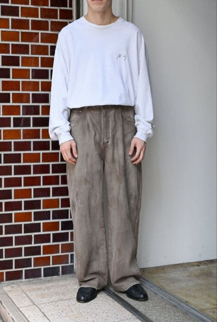 ANCELLM 25AW #01 AGING01 サイズ1 BROWN