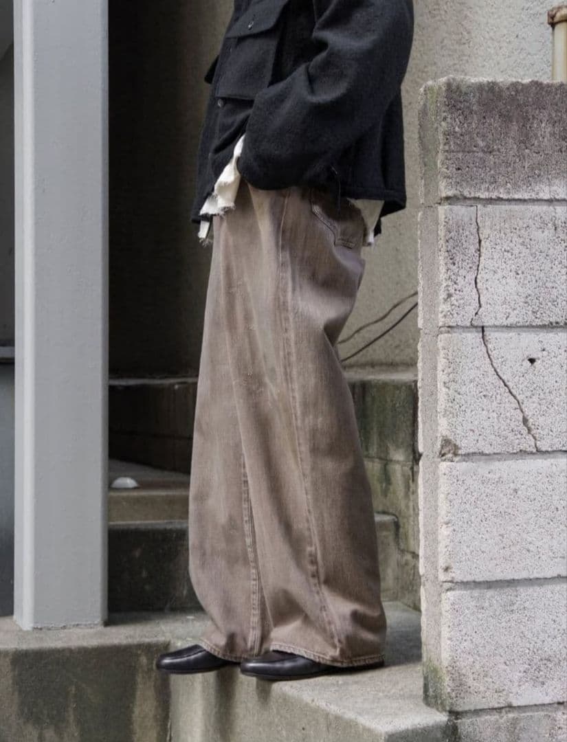 ANCELLM 25AW #01 AGING01 サイズ1 BROWN