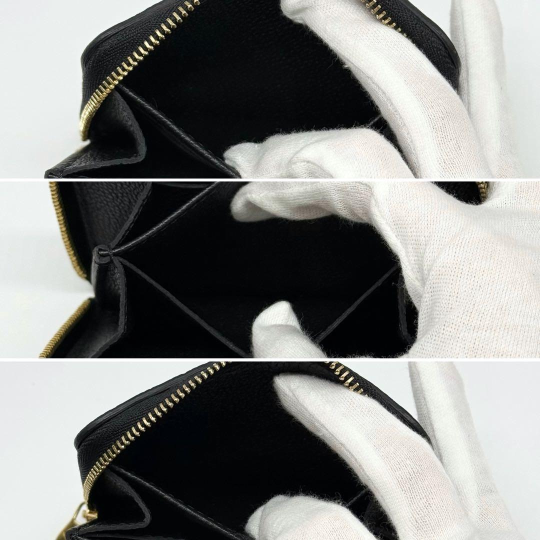 ✨新品に近いIC内蔵✨ルイヴィトン アンプラント ジッピーパース ブラック