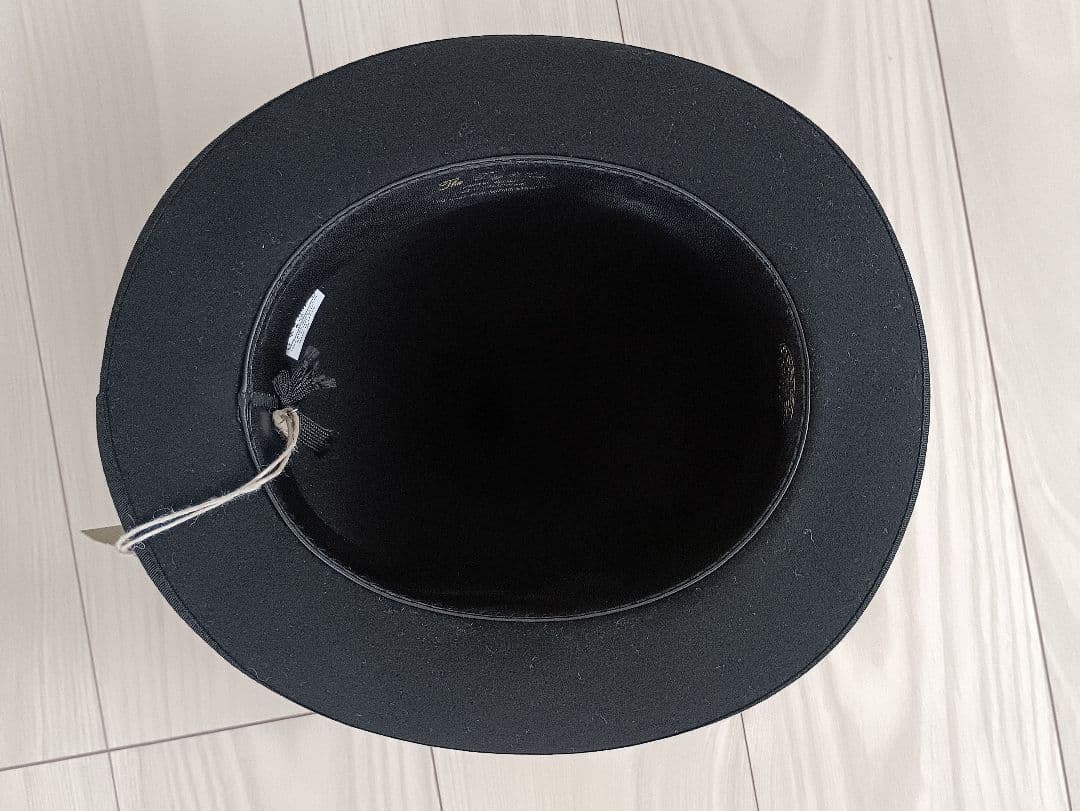 【ピンキー】THE H.W.DOG&CO. ボーラーハット 黒 サイズ38