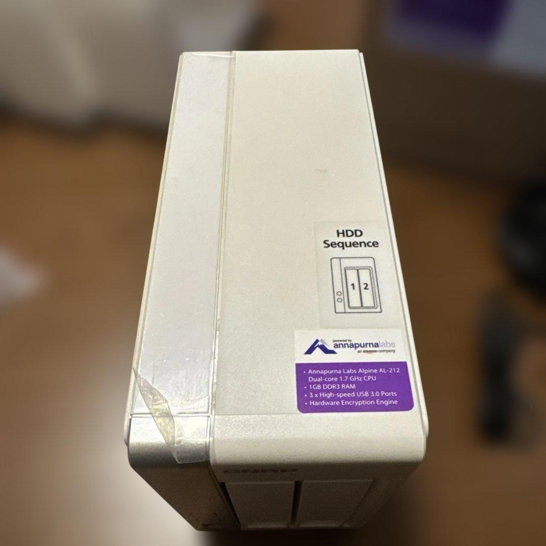 QNAP NAS 2ベイ TS-231P HDD無し