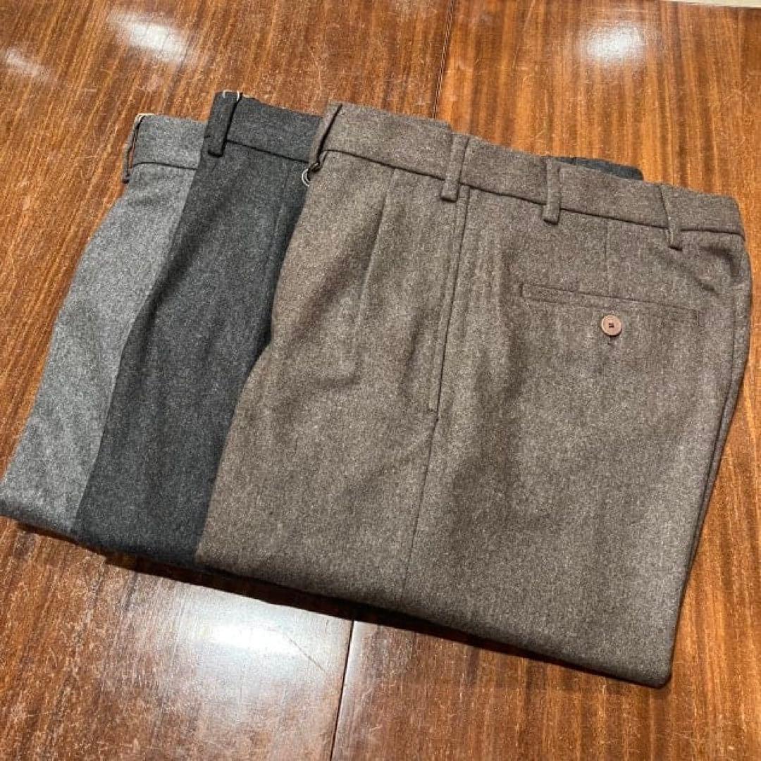 ATELIER ZINS スラックス/ブラウン/42