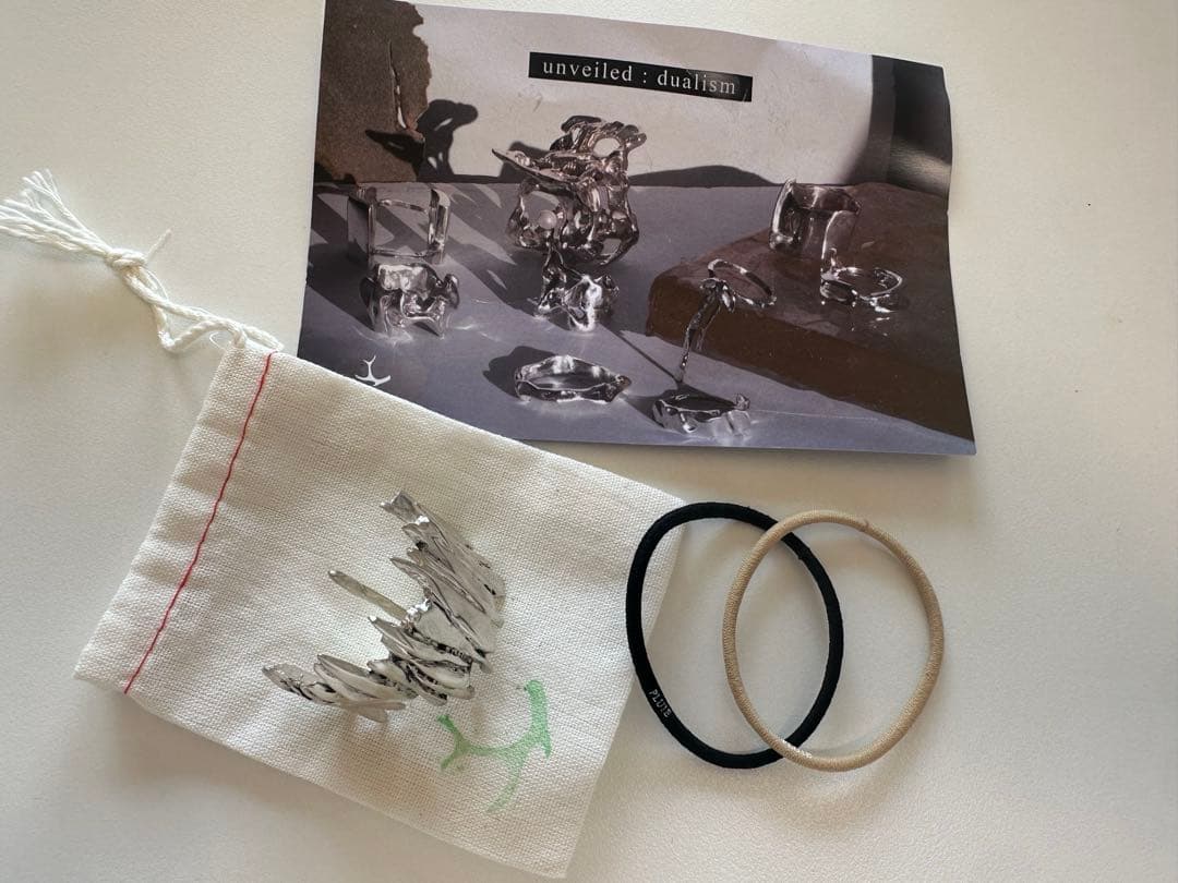 PLUIE-プリュイ- ヘアピアス　シャッタードM→3/10~更に値下げ！