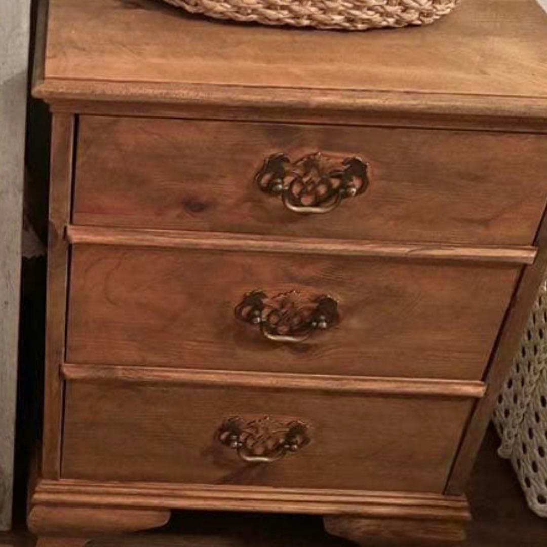 hana 木製クラシックチェスト 3段