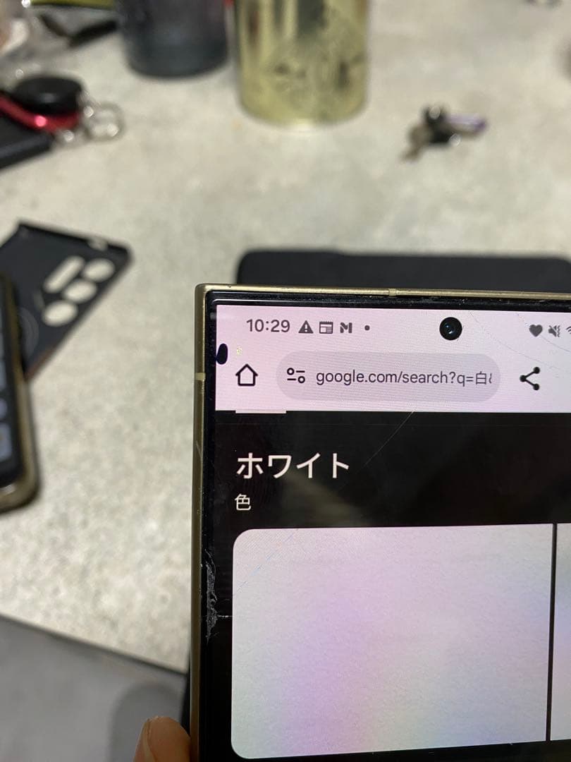 Galaxy S24ultra 傷あり 動作問題なし