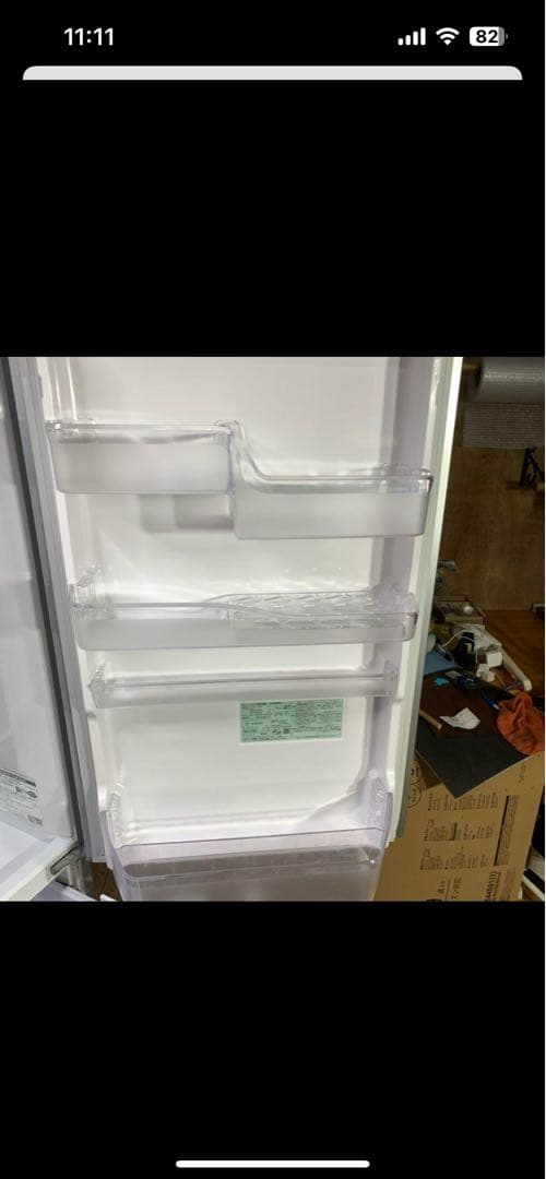 【たなかしさん専用】日立 3ドア ノンフロン冷凍冷蔵庫 R-K380 右開き