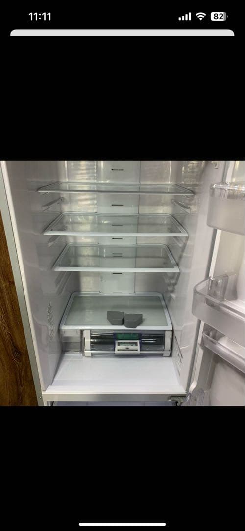 【たなかしさん専用】日立 3ドア ノンフロン冷凍冷蔵庫 R-K380 右開き