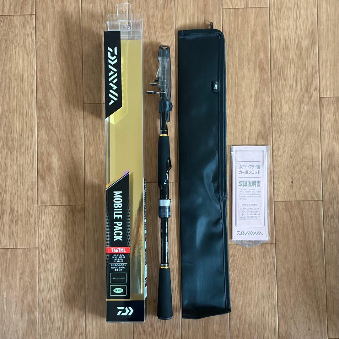 ダイワ(DAIWA) モバイルパック 766TML・Q ブラック 未使用品