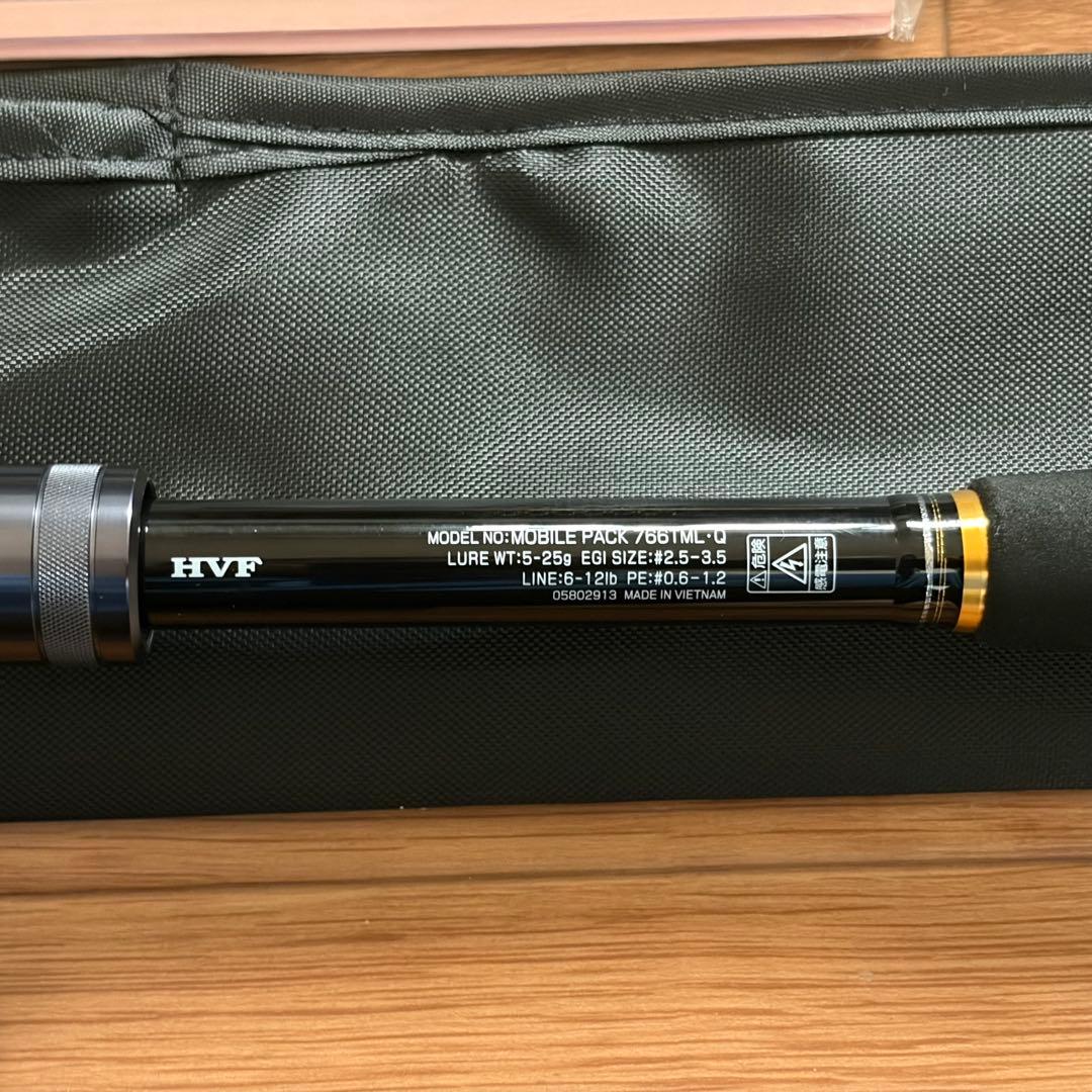 ダイワ(DAIWA) モバイルパック 766TML・Q ブラック 未使用品