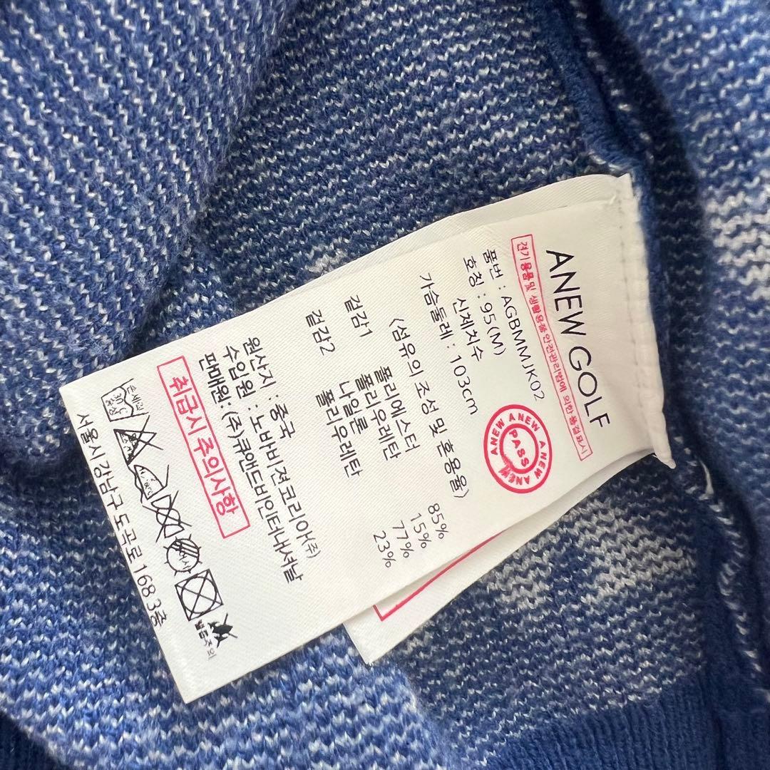 ANEW GOLF アニューゴルフ　カシミア ニット　セーター　レディース　M