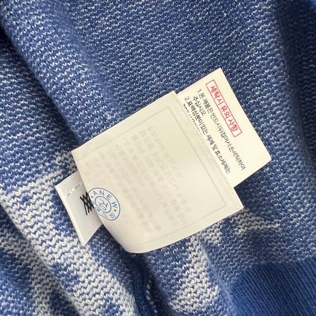 ANEW GOLF アニューゴルフ　カシミア ニット　セーター　レディース　M