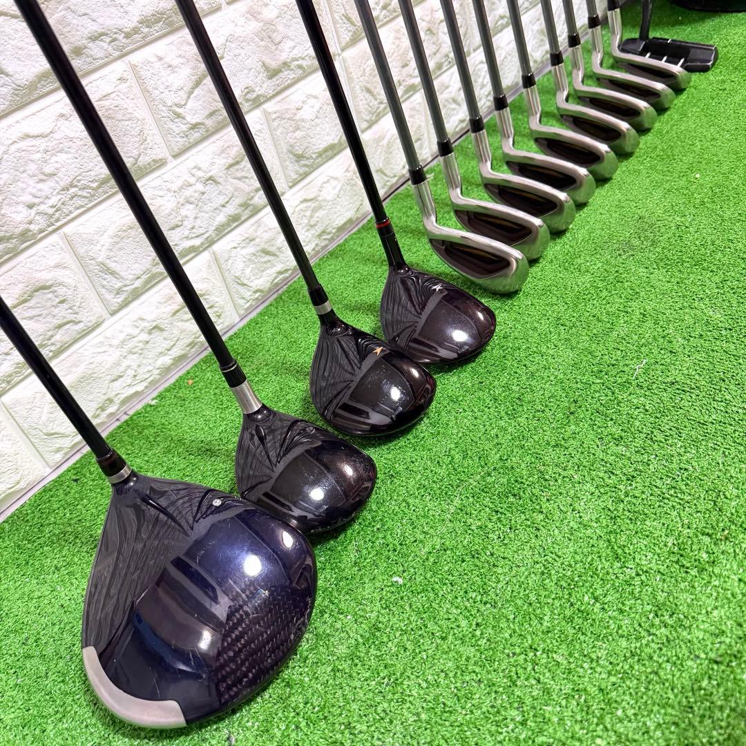 ゴルフセット　初心者応援　YONEX onoff ラウンド仕様　右打ち　すぐ使用