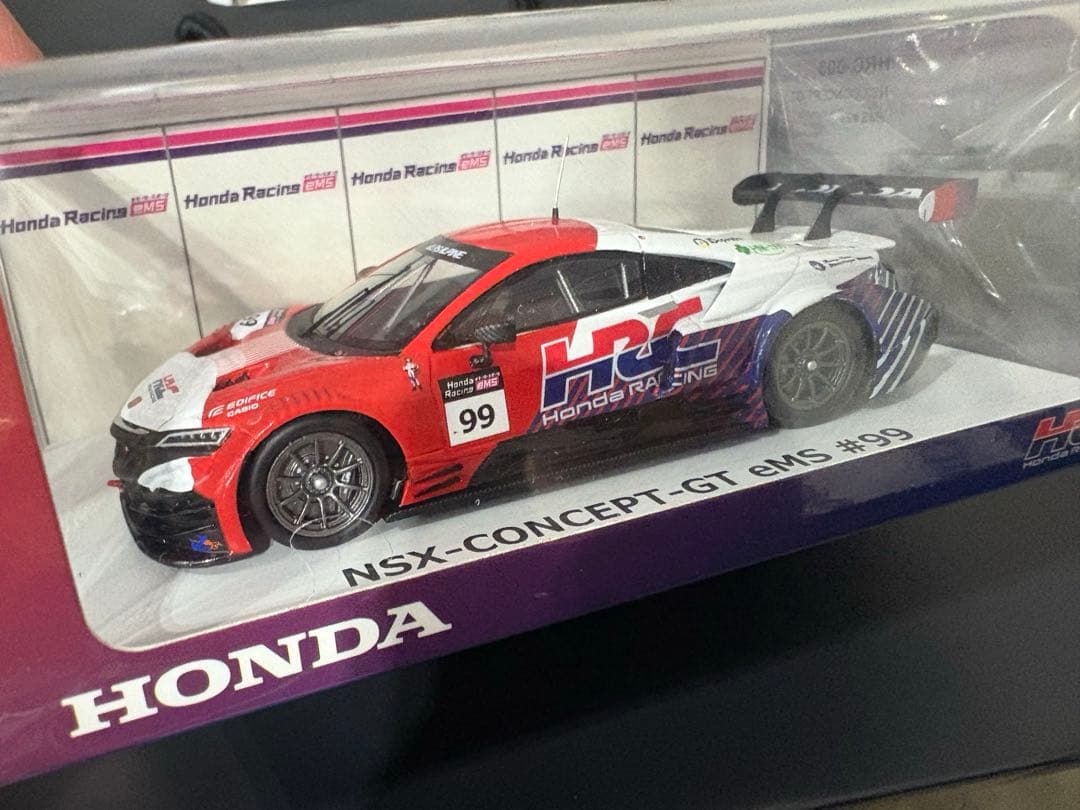 ミニカー 1/43 spark HRC Honda NSX