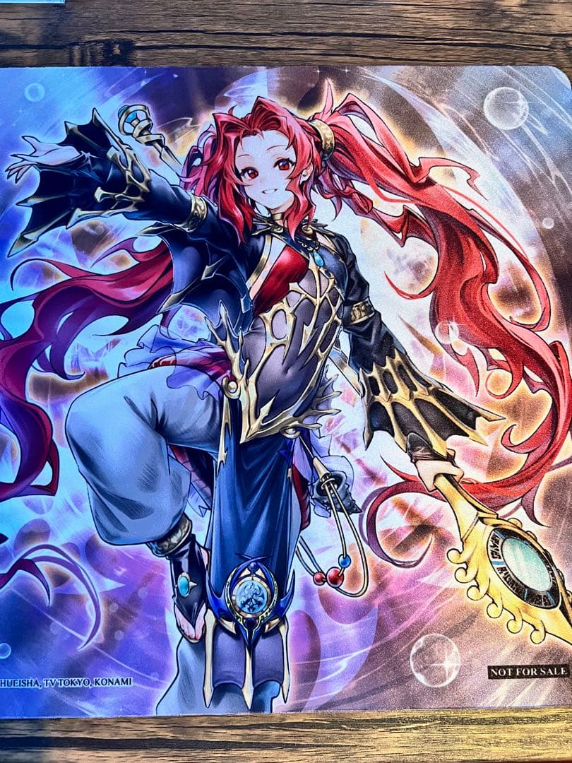 遊戯王 影霊衣の舞巫女エミリア 中国公式 プレイマット
