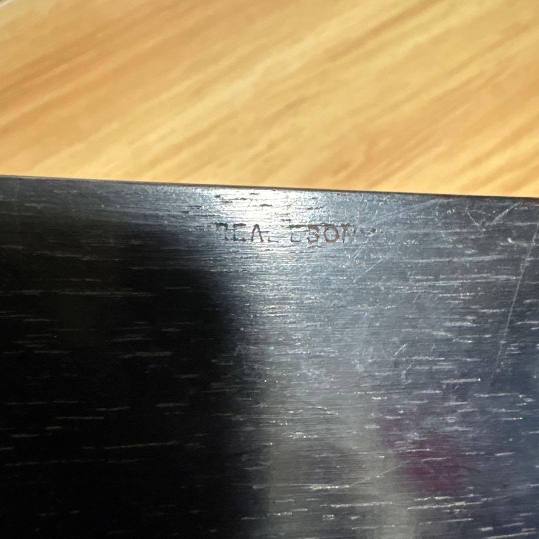 アンテイーク黒檀ジュエリーボックス