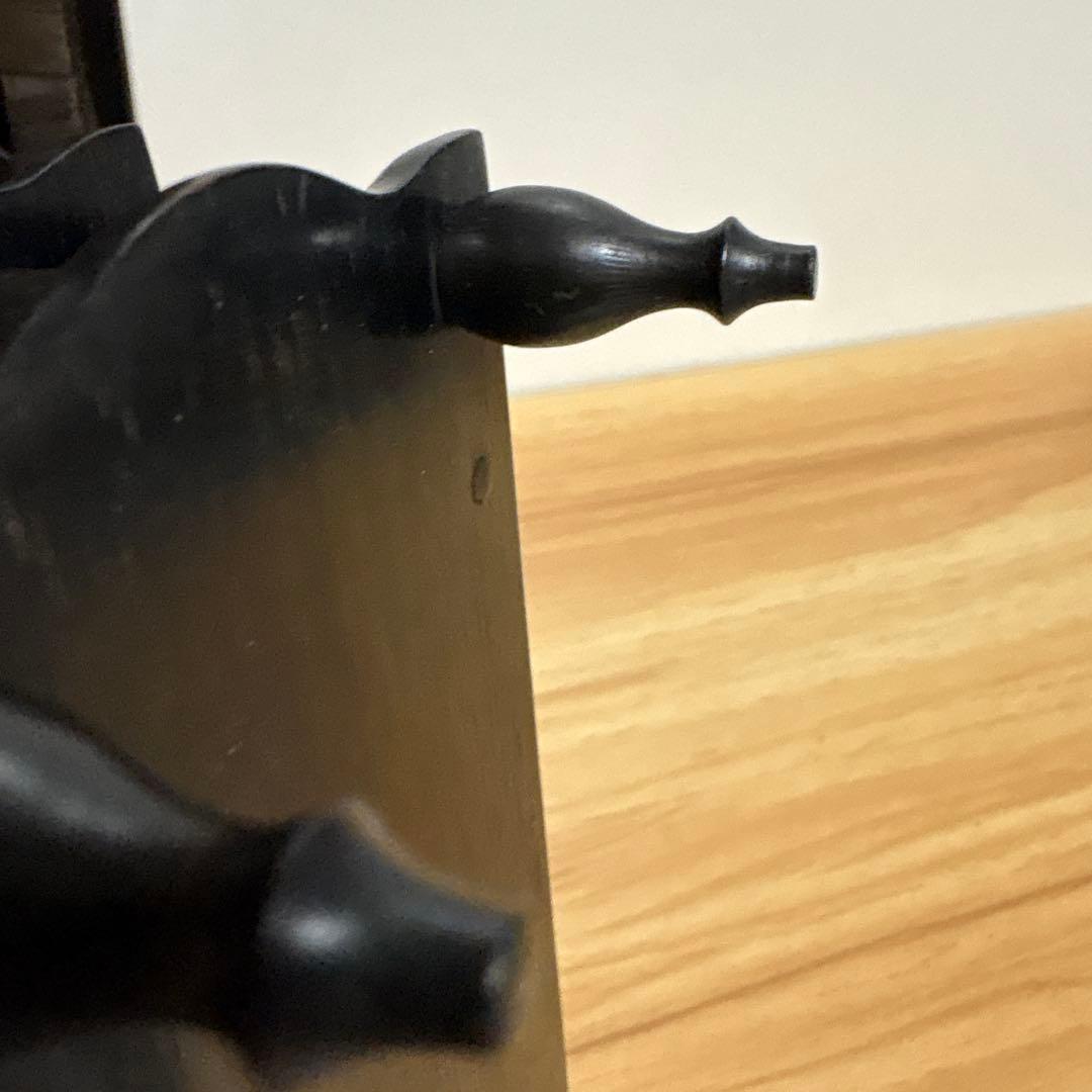 アンテイーク黒檀ジュエリーボックス