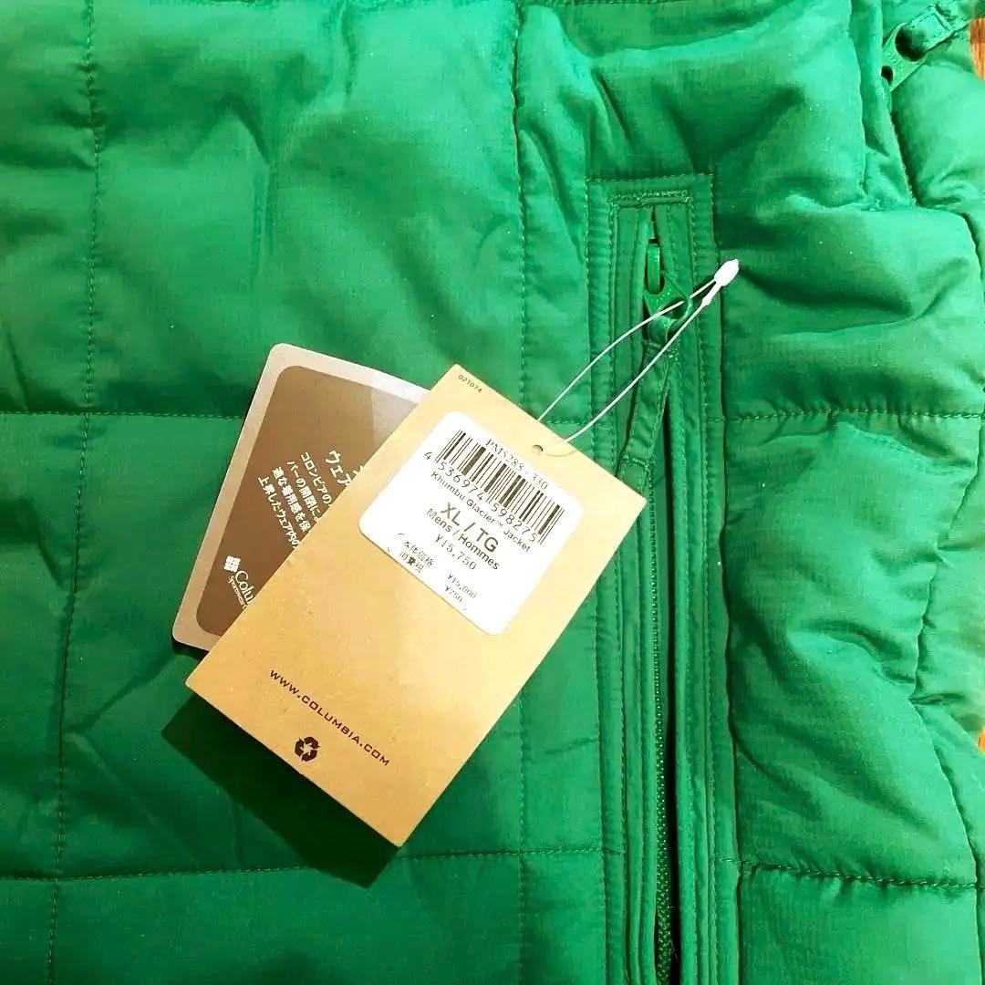 【新品未使用】 Columbia hooded puffer jacket XL