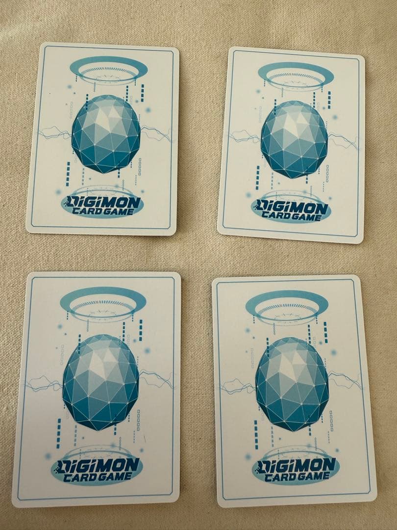 デジモンカード　ギギモン　パラレル　EX2-001 4枚セット