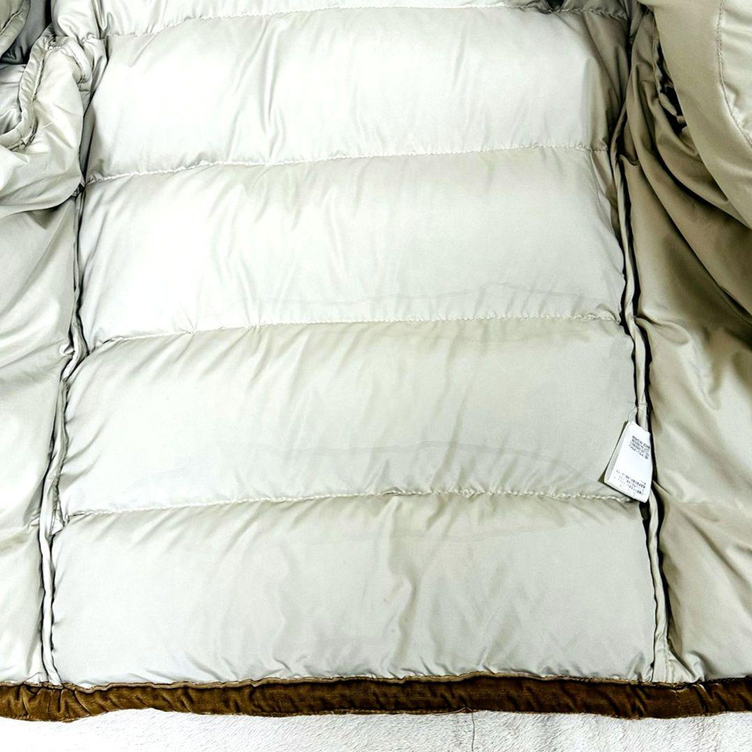 マウンテンイクイップメント ダウンジャケット 光沢 ダウン95 フード ファーM