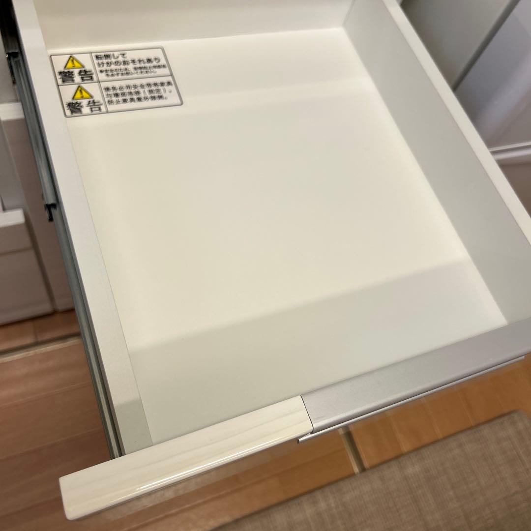 食器棚 キッチンボード ニトリ ダリア レンジボード カップボード　白　ホワイト