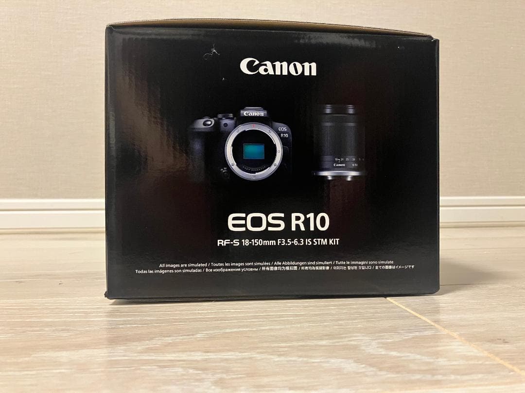 CanonキャノンミラーレスカメラEOS R10 レンズキット18-150mm