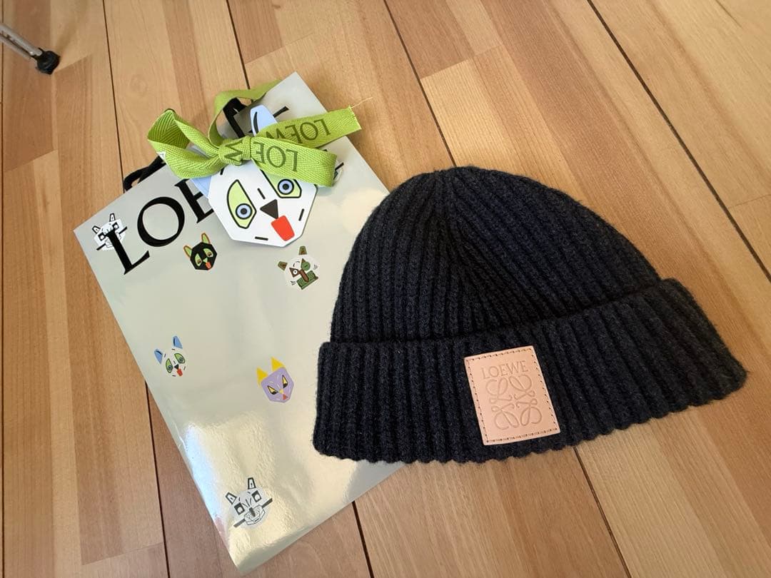 ほぼ新品★ロエベ LOEWE★ビーニー★ニットキャップ