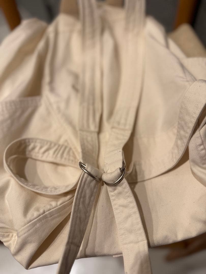 【takeshi kanda】キャンバスリュック/きなり