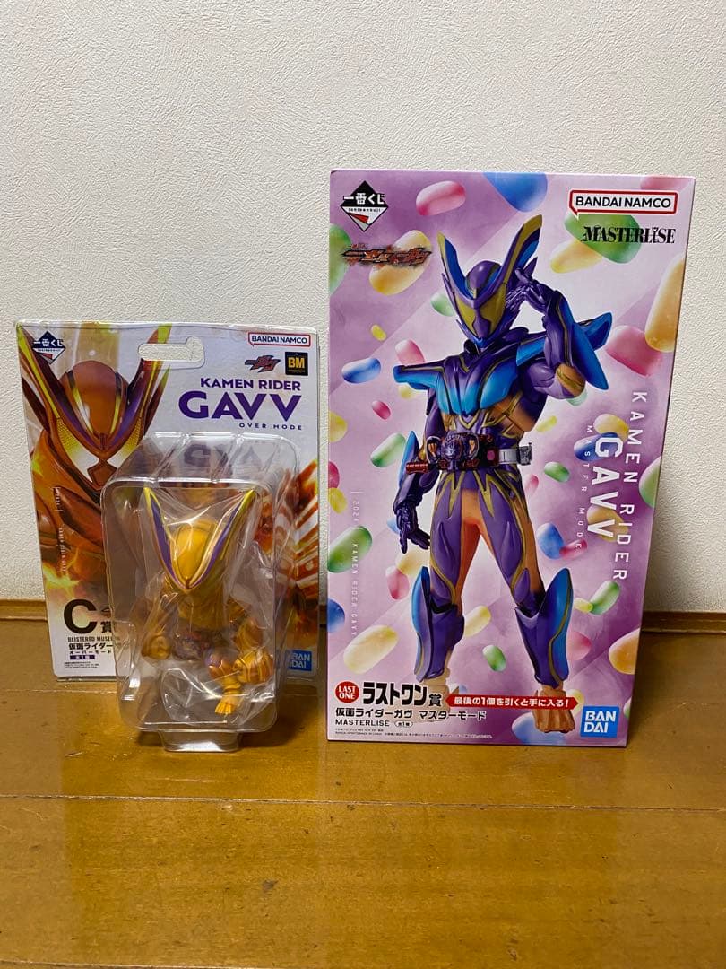 一番くじ 仮面ライダーゼッツ&ガヴ ラストワン賞 C賞　フィギュア　セット