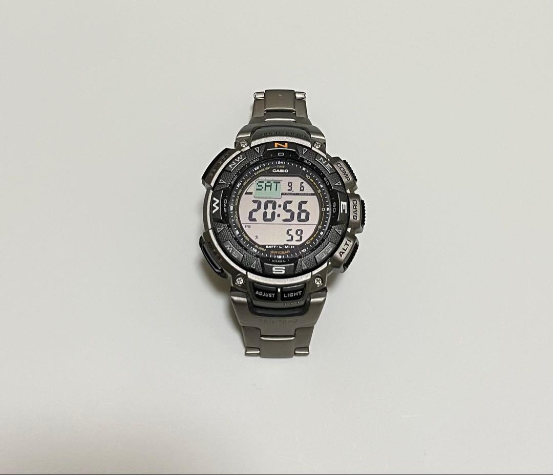 【美品】CASIO PRG-240T-7 PROTREK