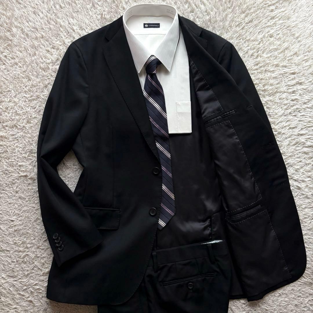 ★カノニコ XLサイズ★ BEAMS HEART セットアップ モヘヤ混合 黒