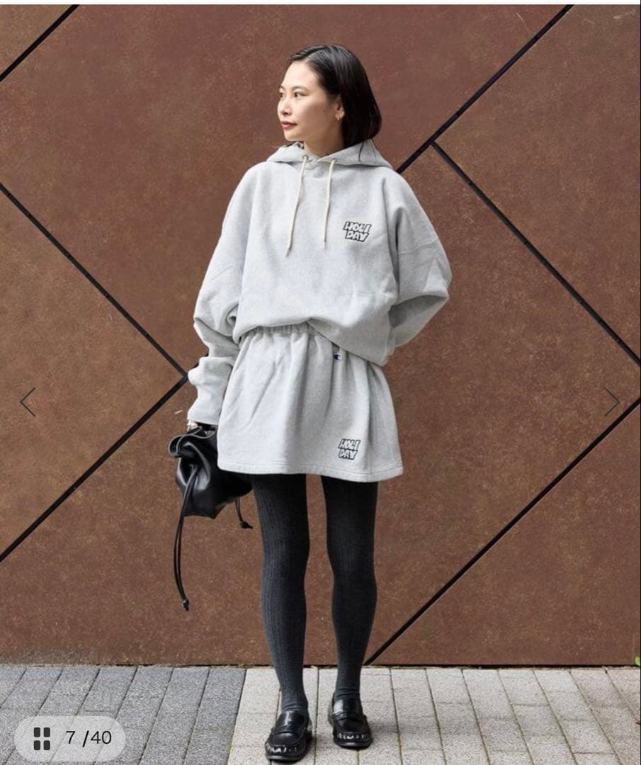 holiday ジャーナルスタンダードChampion スカートフーディーセット