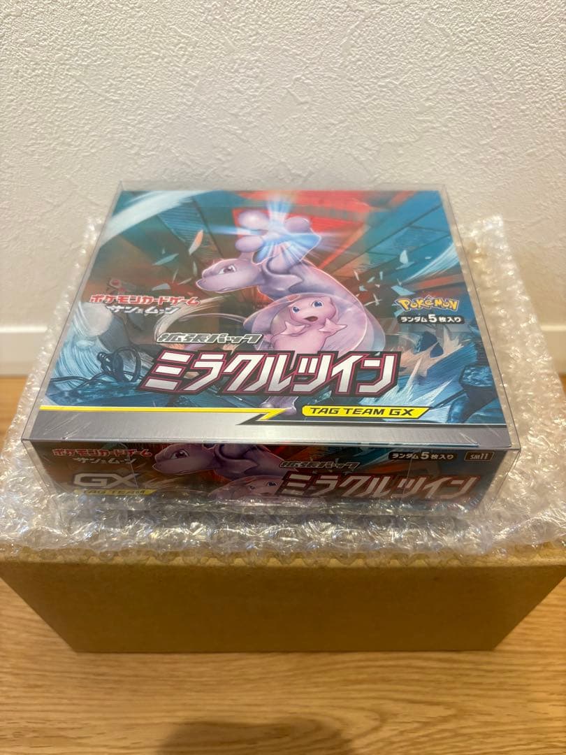 【新品】ポケモンカードゲーム ミラクルツイン シュリンク付き