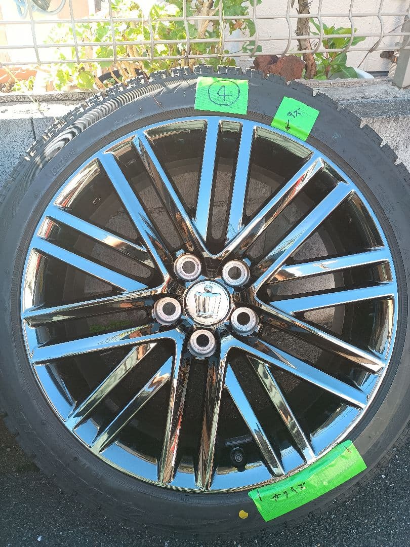 まっきぃ様用！210クラウン　Bスタイル純正　ブラックスパッタリング