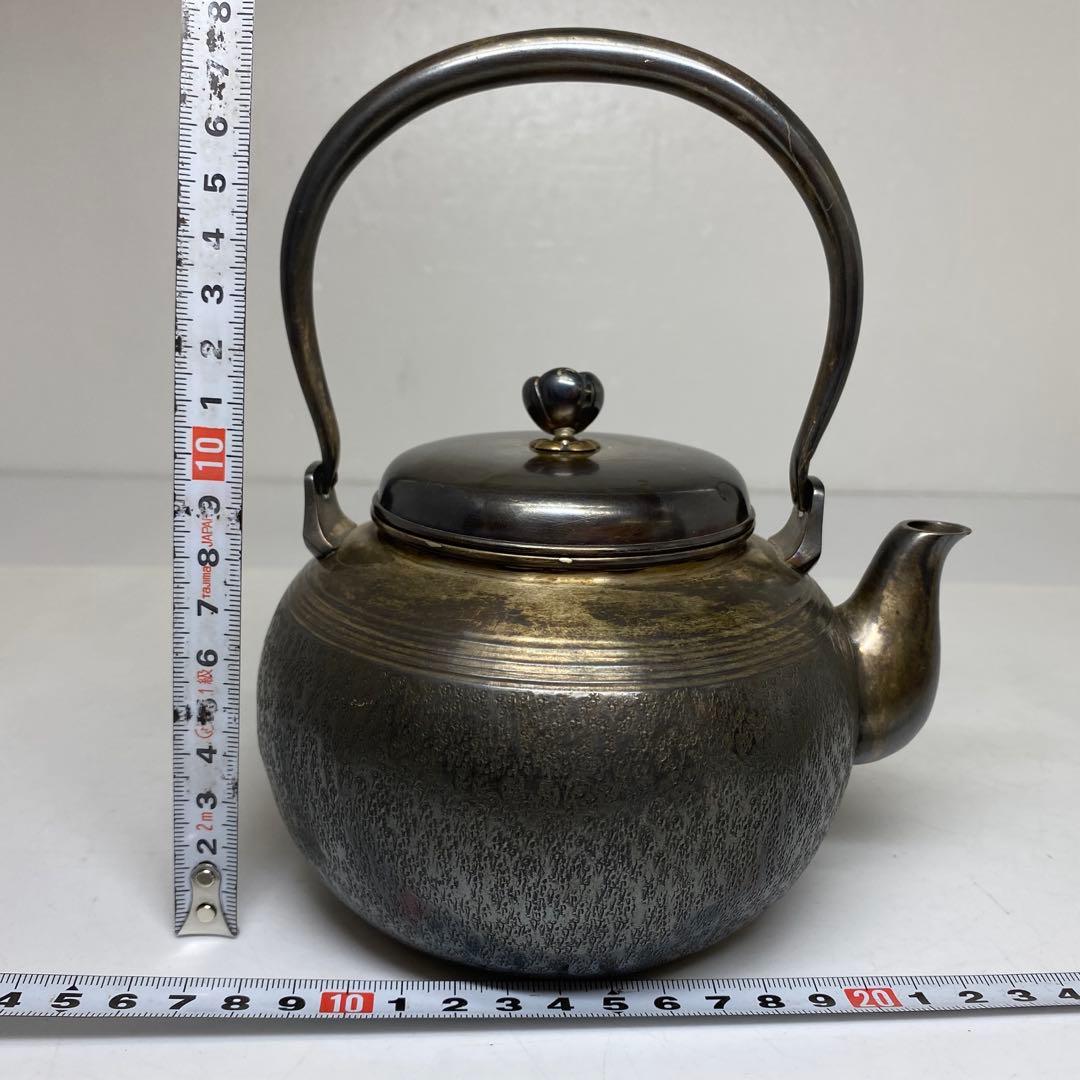 純銀刻印　銀瓶 402g トウオ　東さ7-0330☆2F