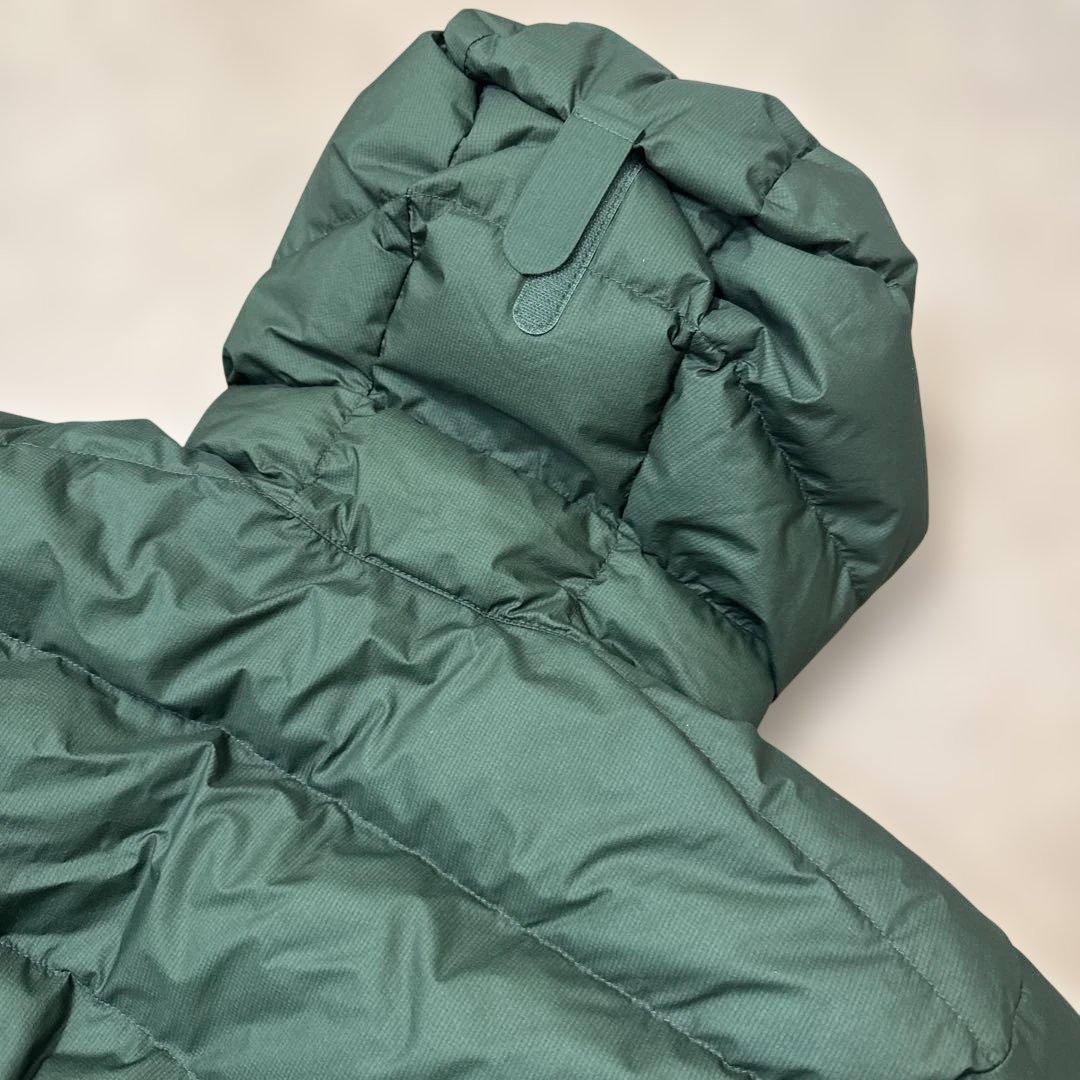 montbell フード付きダウンジャケット ダークグリーン　M