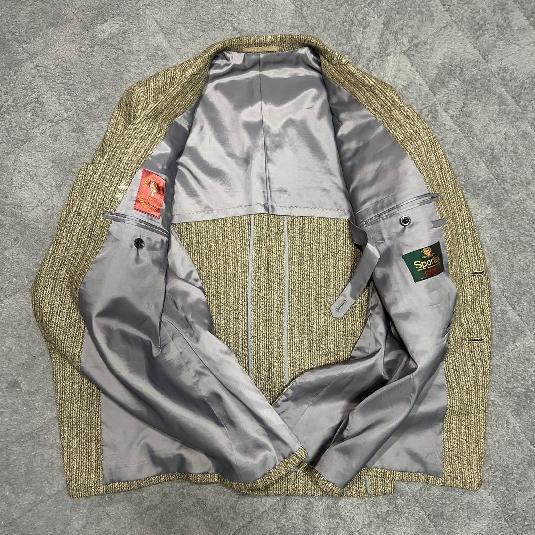 ブルガリアちゃんDORMEUIL Sportex 高級スーツvintage