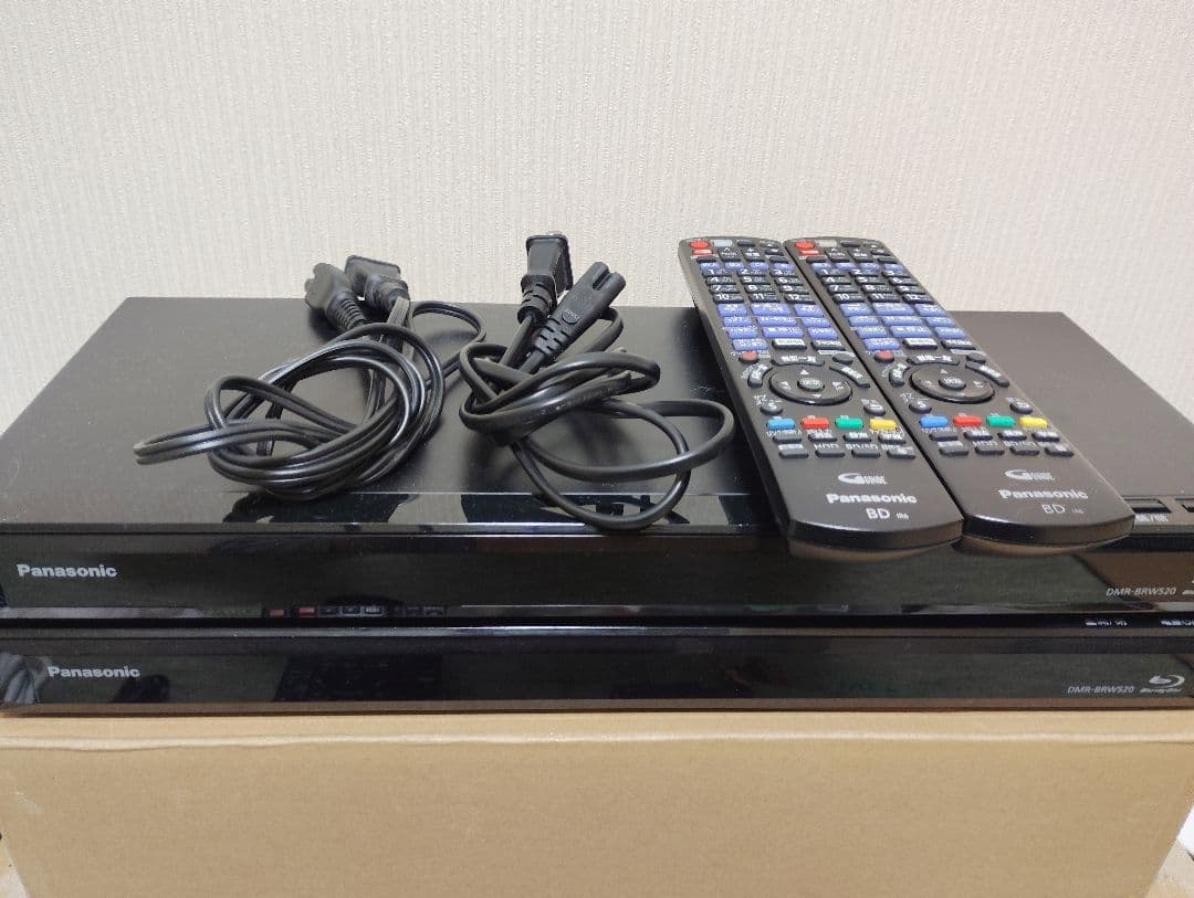 Panasonic DIGA DMR-BRW520２台 ジャンク