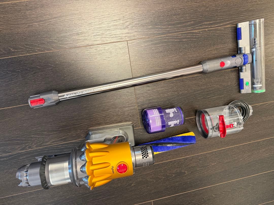 Dyson V12 Detect Slim Absolute 充電スタンド付き