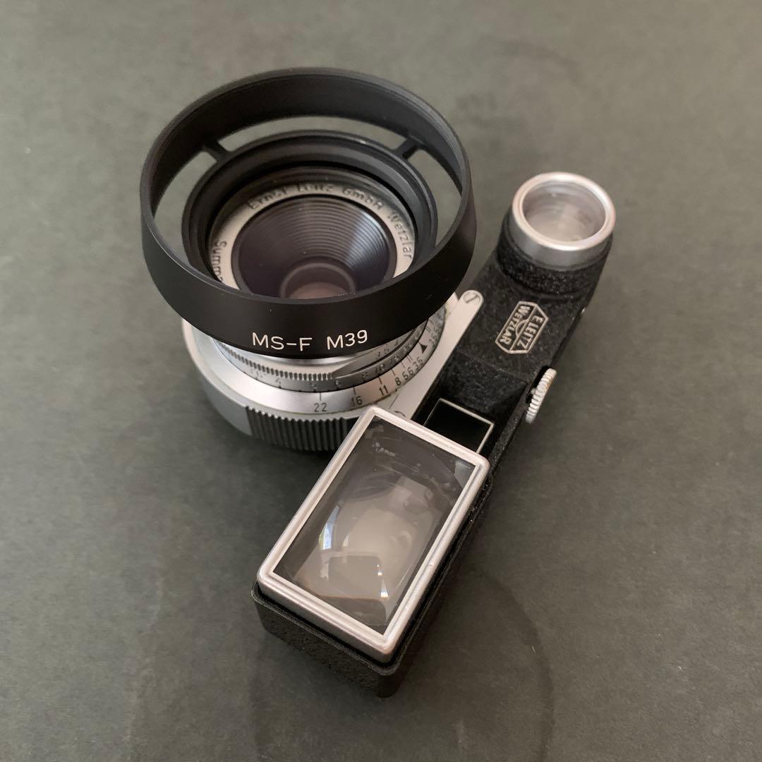 ささ　ライカ Summaron 3.5㎝ f3.5 Mマウントメガネ付