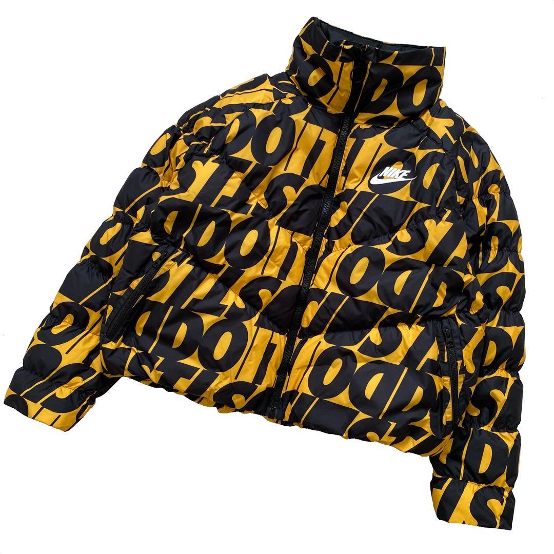 美品 NIKE ナイキ SYN フィル STM AOPJD ダウンジャケット L